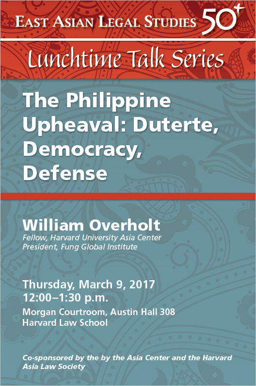 Overhold March 9 poster